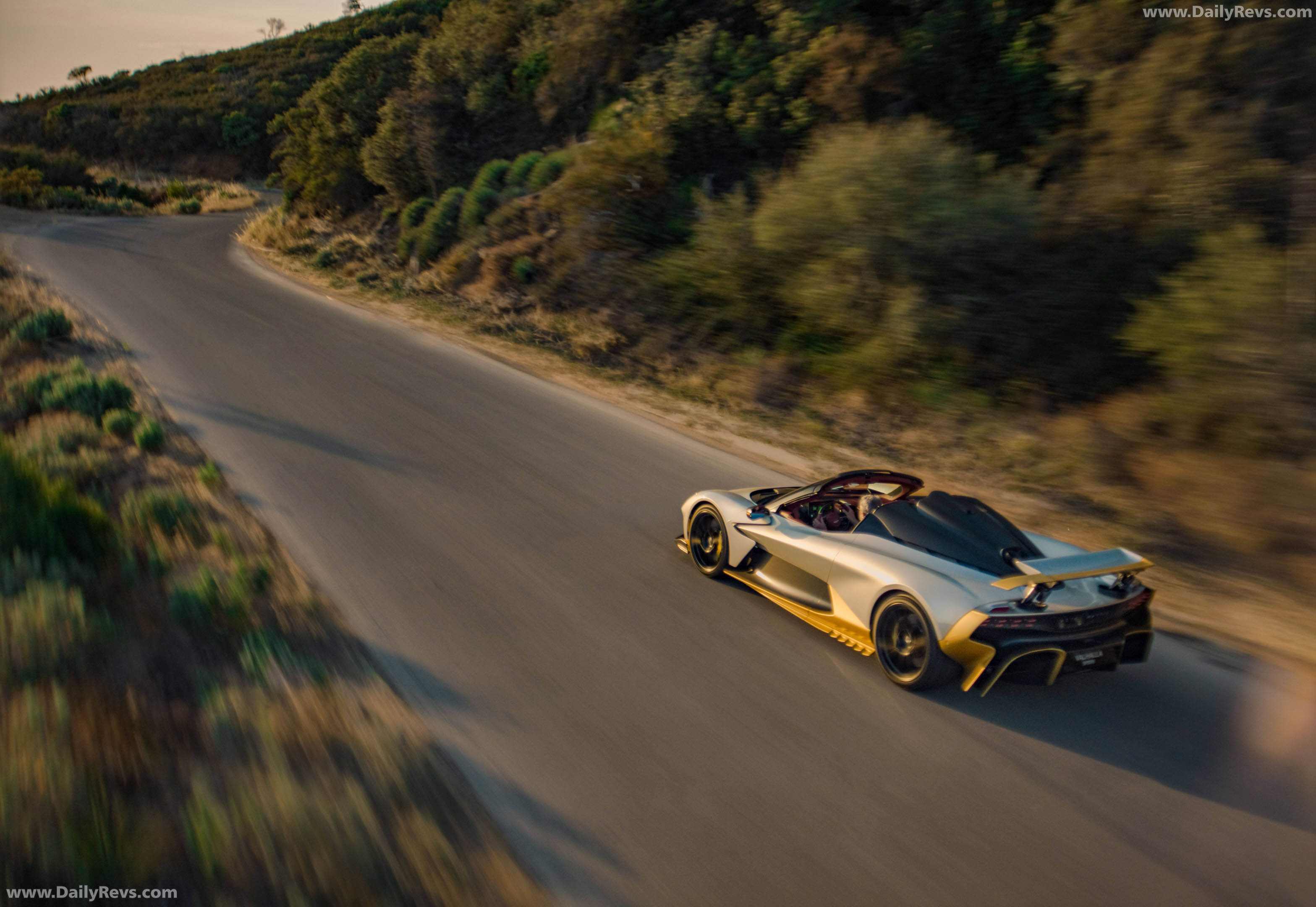 2028 Aston Martin Valhalla Spider Top View